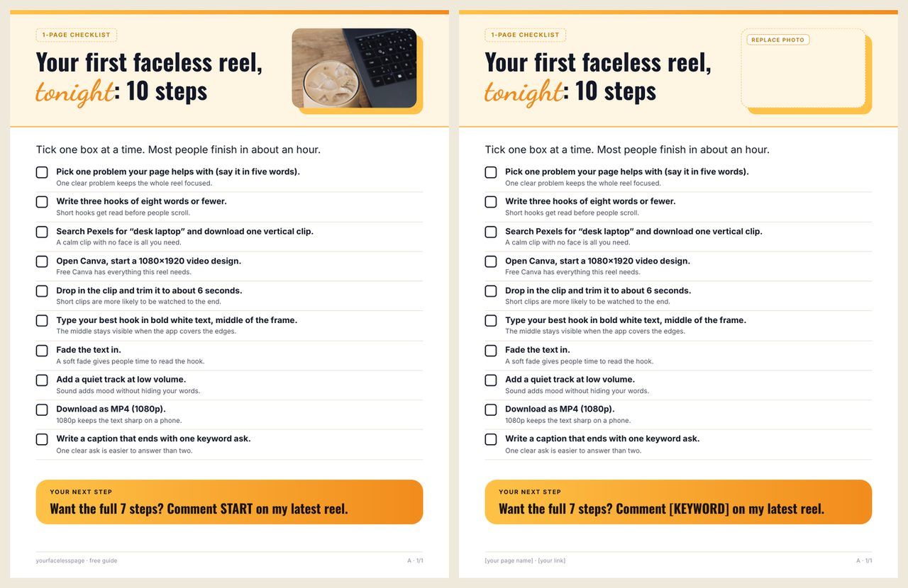 Lead Magnet Pack guide formats preview