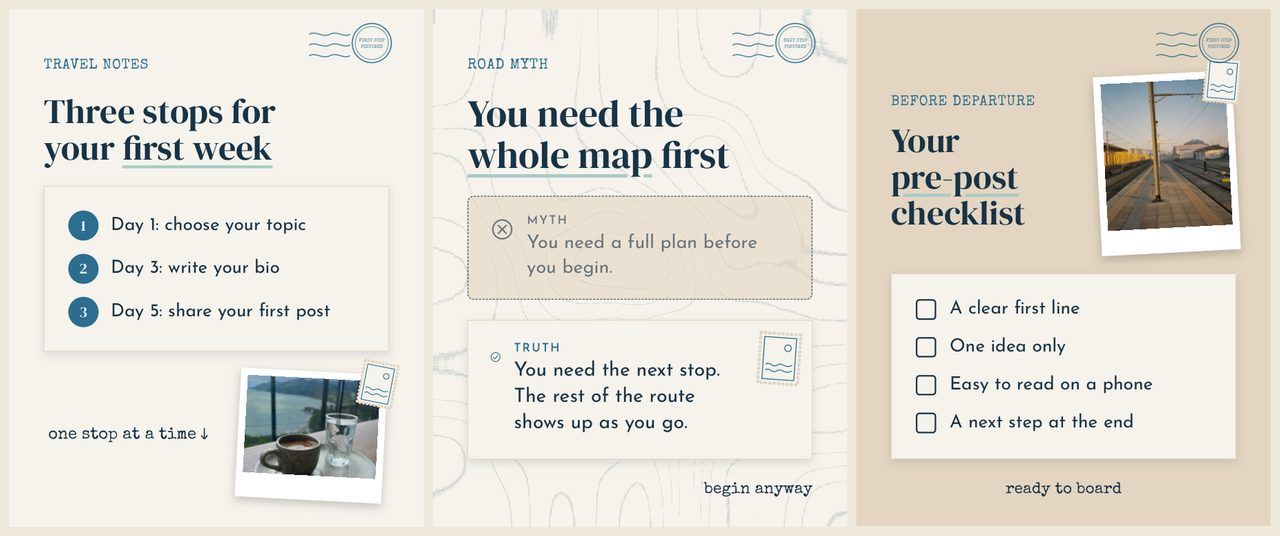 Theme Book look: travel