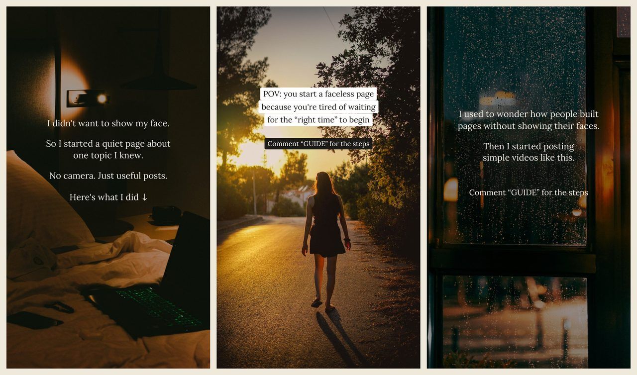 Template Pack reel text template preview